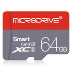 Cartão de Memória Microdrive 64GB Alta Velocidade Classe 10 Micro SD(TF), 64GB