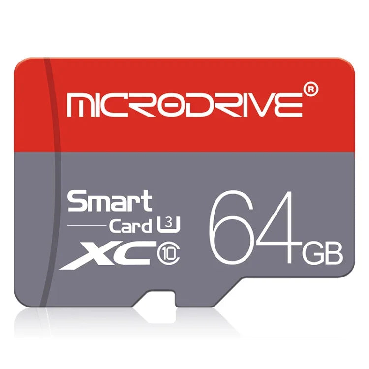 Cartão de Memória Microdrive 64GB Alta Velocidade Classe 10 Micro SD(TF), 64GB