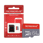 Cartão de Memória Microdrive 64GB Alta Velocidade Classe 10 Micro SD(TF), 64GB