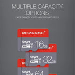 Cartão de Memória Microdrive 64GB Alta Velocidade Classe 10 Micro SD(TF), 64GB