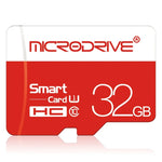 Cartão de Memória Microdrive 32GB Alta Velocidade Classe 10 Micro SD(TF), 32GB