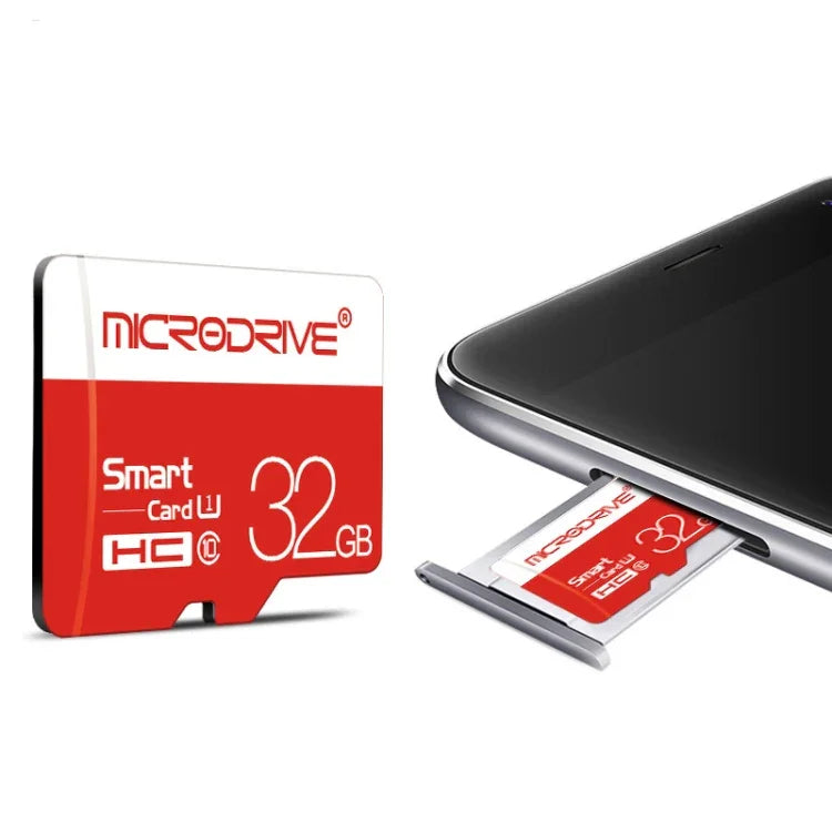 Cartão de Memória Microdrive 32GB Alta Velocidade Classe 10 Micro SD(TF), 32GB