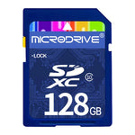 Cartão de Memória Microdrive 128GB Classe 10 de Alta Velocidade para Todos os Dispositivos Digitais com Slot para Cartão SD, 128GB