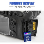Cartão de Memória Microdrive 128GB Classe 10 de Alta Velocidade para Todos os Dispositivos Digitais com Slot para Cartão SD, 128GB