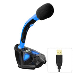 Compatível com PC / Mac para Transmissão ao Vivo, Show, KTV, etc, Porta USB K1/Azul, Porta USB K1/Vermelho, Porta USB K1/Branco