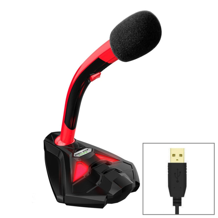 Compatível com PC / Mac para Transmissão ao Vivo, Show, KTV, etc, Porta USB K1/Azul, Porta USB K1/Vermelho, Porta USB K1/Branco