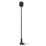 BOYA BY-UM4 Microfone Condensador Omnidirecional Mini Flexível com Plugue de Interface 3,5 mm para iPhone, Galaxy, Huawei, LG e outros Smartphones para Shows ao Vivo