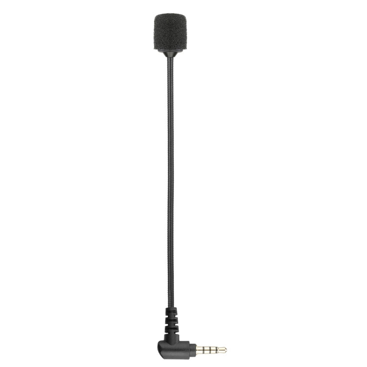 BOYA BY-UM4 Microfone Condensador Omnidirecional Mini Flexível com Plugue de Interface 3,5 mm para iPhone, Galaxy, Huawei, LG e outros Smartphones para Shows ao Vivo