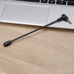 BOYA BY-UM4 Microfone Condensador Omnidirecional Mini Flexível com Plugue de Interface 3,5 mm para iPhone, Galaxy, Huawei, LG e outros Smartphones para Shows ao Vivo