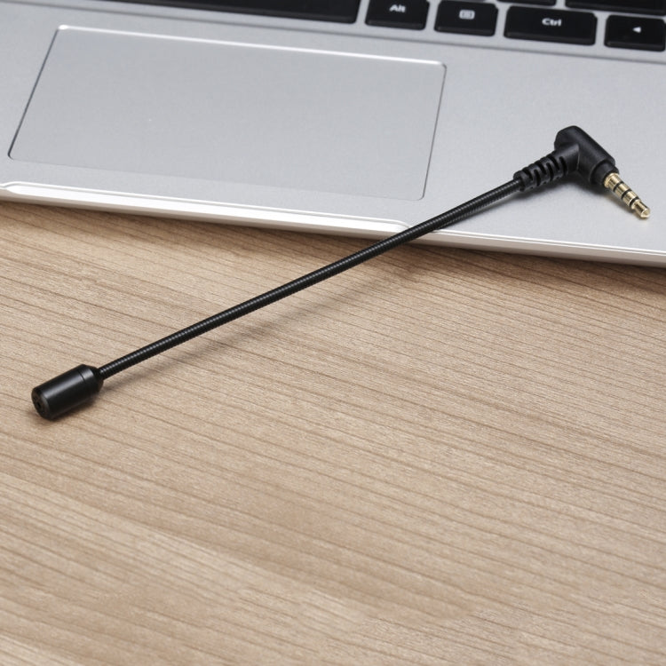 BOYA BY-UM4 Microfone Condensador Omnidirecional Mini Flexível com Plugue de Interface 3,5 mm para iPhone, Galaxy, Huawei, LG e outros Smartphones para Shows ao Vivo