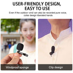 Microfone de Lapela Condensador com Redução Inteligente de Ruído YICHUANG YC-LM10 USB-C / Tipo-C, Comprimento do Cabo: 1,5m, YC-LM10