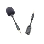 Microfone Direto Mono com Plugue de 3,5mm para Megafone de Guia Turístico e Intérprete Bluetooth Sem Fios ZJ002MR-01, Mono