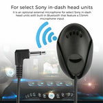 ZJ010MR Mono Plug Angular 3,5mm para Carro, Navegação GPS, Altifalante, Microfone Bluetooth Externo Adesivo, Comprimento: 3m, 3,5mm