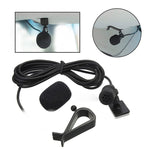 ZJ015MR Plug RCA Lotus para Carro, Navegação DVD, Microfone Externo Adesivo, Comprimento: 3m, Plug RCA Lotus