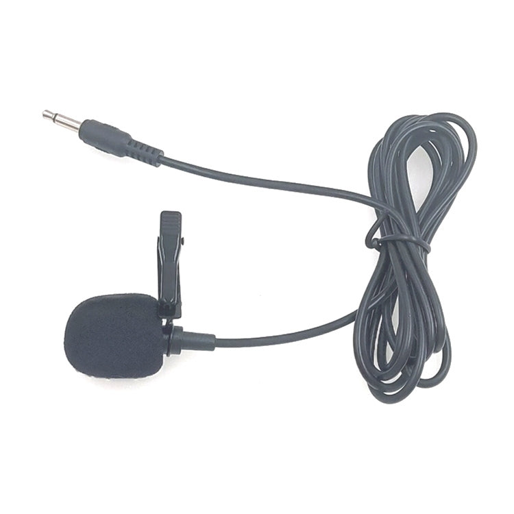 Microfone mono com ficha reta de 2,5mm ZJ031MR para guia turístico com megafone, comprimento: 1,5m, 2,5mm