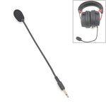 ZJ033MR-03 Plugue Reto Mono 3.5mm 19cm Headset Gaming com Microfone ao Vivo para Placa de Som, Plugue Reto Mono 17cm