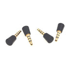 ZJ042MR Microfone Mini Reto 3.5mm para Telemóvel, Portátil e Máquina de Jogos