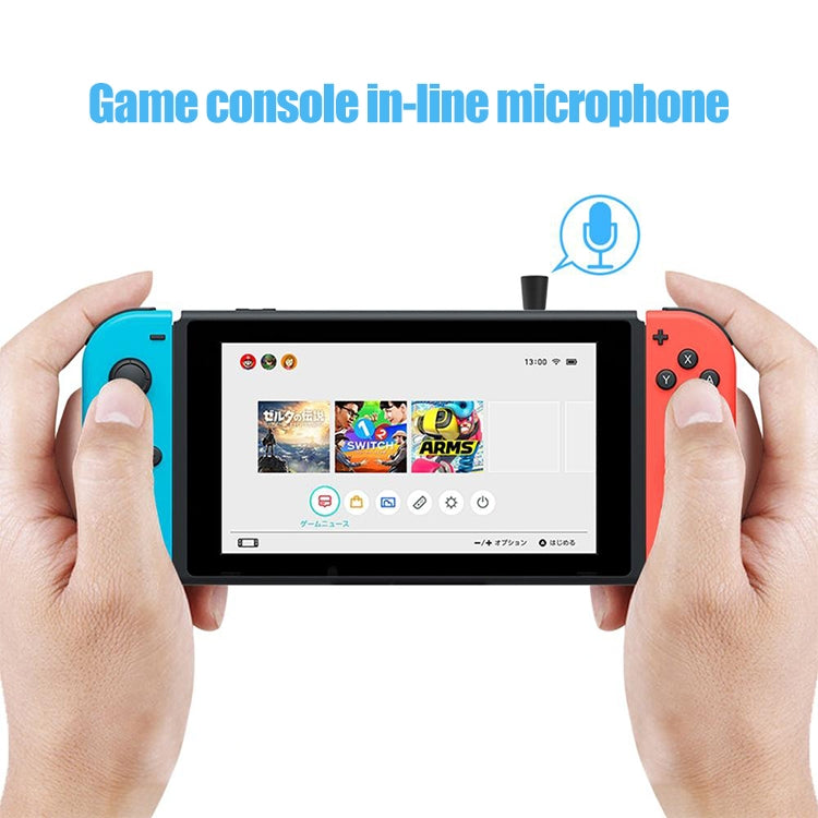 ZJ042MR Microfone Mini Reto 3.5mm para Telemóvel, Portátil e Máquina de Jogos