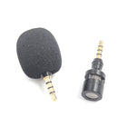 Microfone Mini Reto ZJ052MR-01 com Pino de 4 Níveis 3.5mm para Telemóvel, Tablet e Máquina de Jogos, Pino de 4 Níveis