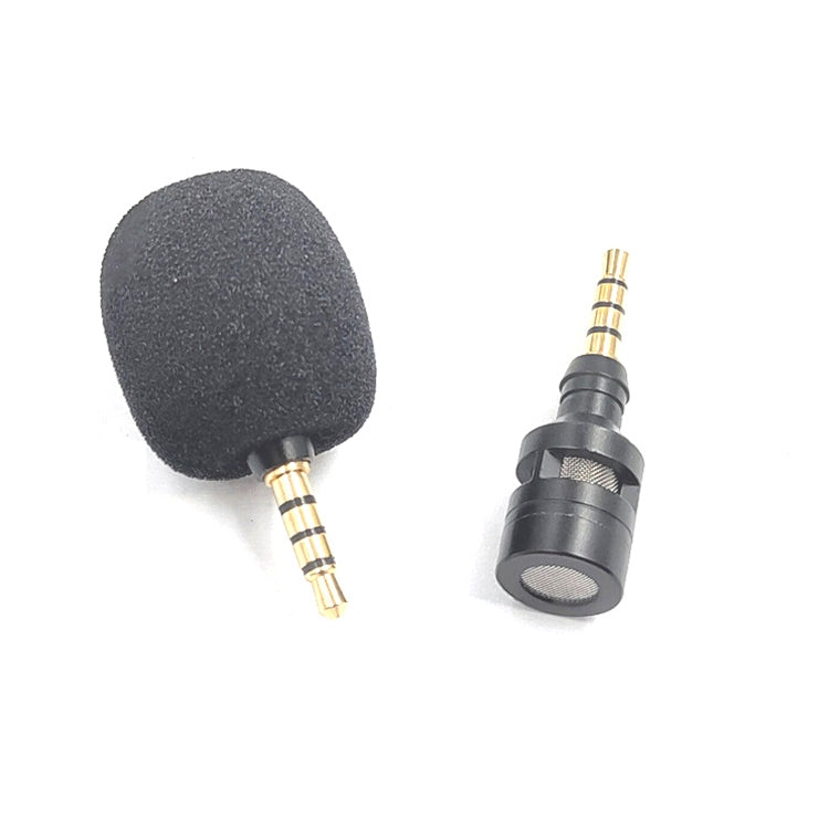 Microfone Mini Reto ZJ052MR-01 com Pino de 4 Níveis 3.5mm para Telemóvel, Tablet e Máquina de Jogos, Pino de 4 Níveis