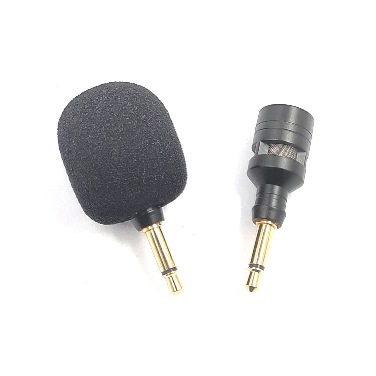 ZJ052MR-01 Microfone Mini Reto Mono 3.5mm para Telemóvel, Tablet e Máquina de Jogos, Mono