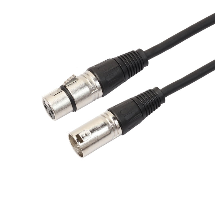 Cabo de Microfone XLR Macho 3 Pinos para XLR Fêmea 3m