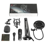 Kit de microfone USB para gravação Yanmai Q10B, Q10B