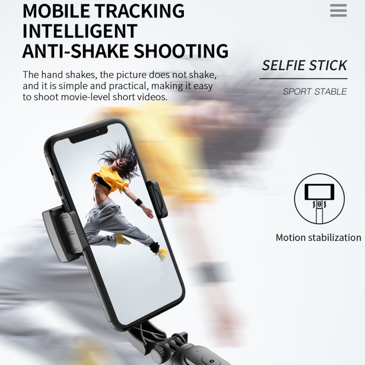 Estabilizador Gimbal Q08 com Controlo Remoto Bluetooth Tripé Bastão Selfie, Q08 (Preto), Q08 (Branco)