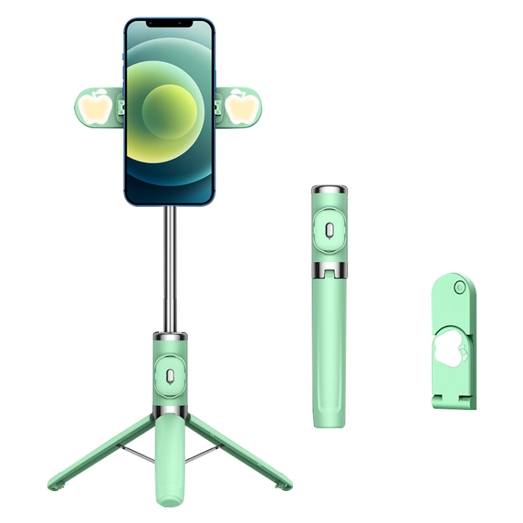 Tripé com Controlo Remoto Bluetooth e Luz Dupla de Preenchimento para Selfie, Luz Dupla de Preenchimento (Preto), Luz Dupla de Preenchimento (Verde), Luz Dupla de Preenchimento (Vermelho), Luz Dupla de Preenchimento (Amarelo)