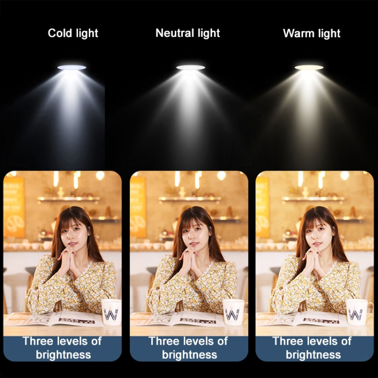 Tripé com Controlo Remoto Bluetooth e Luz Dupla de Preenchimento para Selfie, Luz Dupla de Preenchimento (Preto), Luz Dupla de Preenchimento (Verde), Luz Dupla de Preenchimento (Vermelho), Luz Dupla de Preenchimento (Amarelo)