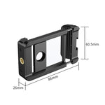 APEXEL F001 Suporte Estabilizador Manual Multifuncional Clipe para Lente de Telemóvel