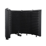 Escudo isolador dobrável para microfone de gravação XTUGA P75, P75