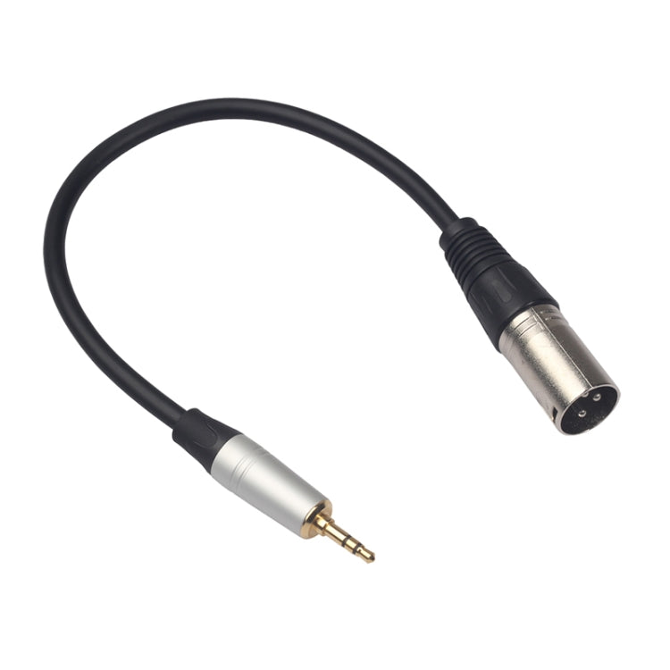 Cabo de Áudio TC210KM173 3,5mm Macho para XLR Macho, Comprimento: 0,3m, 3,5mm Macho para XLR Macho