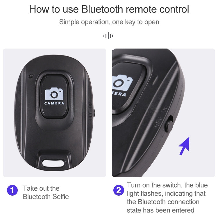 Selfie Bluetooth Sem Fios com Um Botão, Um Botão