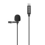 BOYA BY-M3-OP Microfone Lavalier Digital Clip-on para DJI OSMO Pocket, BY-M3-OP
