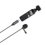 BOYA BY-M3-OP Microfone Lavalier Digital Clip-on para DJI OSMO Pocket, BY-M3-OP