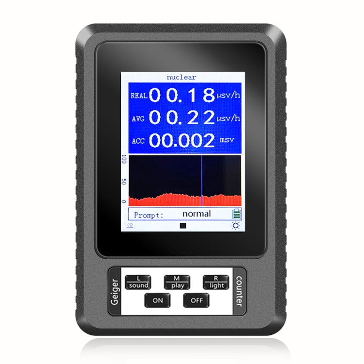 Detector de Radiação Nuclear com Ecrã Digital XR1-B