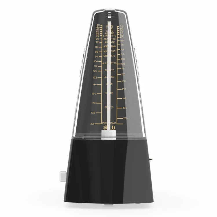 Metrónomo Mecânico Universal para Piano Guitarra Bateria Violino Cítara, Versão Clássica, Versão Clássica