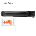 Ferramenta Portátil de Bolso para Prática de Guitarra com 6 Trastes para Iniciantes, Ferramenta de Prática de Dedilhado com 6 Trastes
