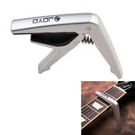 Capotraste de Plástico e Aço Leve para Guitarra JOYO JCP-01, Capotraste para Ukulele, JCP-01