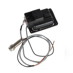 JOYO JE-307 Captador de Guitarra com Equalizador de 5 Bandas para Guitarra Folk, Pré-amplificador, Afinador Digital para Guitarra Acústica, JE-307