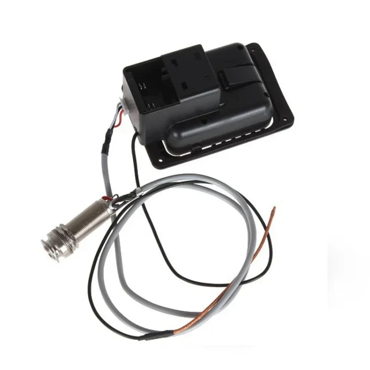 JOYO JE-307 Captador de Guitarra com Equalizador de 5 Bandas para Guitarra Folk, Pré-amplificador, Afinador Digital para Guitarra Acústica, JE-307