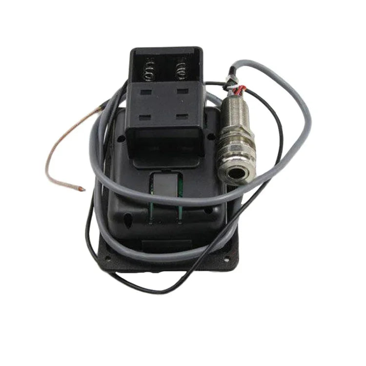 JOYO JE-307 Captador de Guitarra com Equalizador de 5 Bandas para Guitarra Folk, Pré-amplificador, Afinador Digital para Guitarra Acústica, JE-307