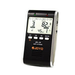 JOYO JM-90 Mini Indicador LED Portátil Recarregável com Clip, Metrónomo Eletrónico Digital, Gerador de Tons e Afinador para Guitarra, Violino, Ukulele, JM-90 (Preto), JM-90 (Branco)