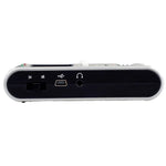 JOYO JM-90 Mini Indicador LED Portátil Recarregável com Clip, Metrónomo Eletrónico Digital, Gerador de Tons e Afinador para Guitarra, Violino, Ukulele, JM-90 (Preto), JM-90 (Branco)