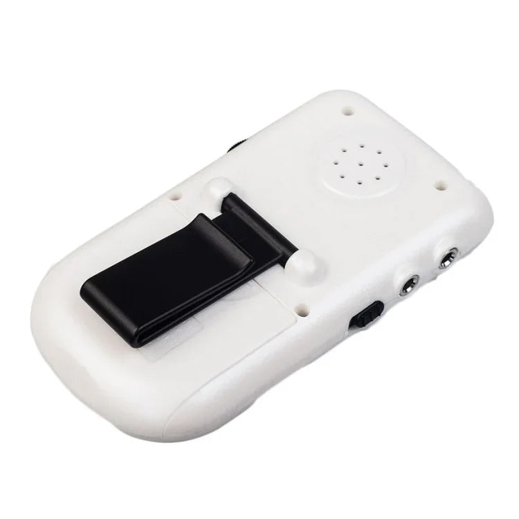 JOYO JM-91 Mini Metrónomo Vocal Multifuncional Portátil, Metrónomo Eletrónico Digital, Gerador de Tons e Afinador para Guitarra, Violino, Ukulele, JM-91 (Branco)