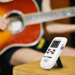 JOYO JM-91 Mini Metrónomo Vocal Multifuncional Portátil, Metrónomo Eletrónico Digital, Gerador de Tons e Afinador para Guitarra, Violino, Ukulele, JM-91 (Branco)