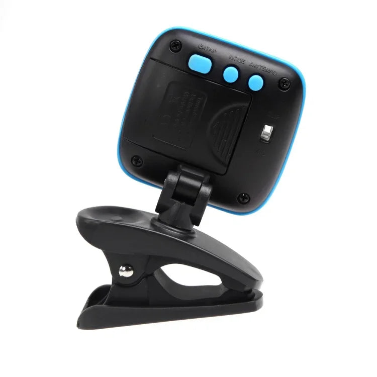 JOYO JMT-03 Afinador e Metrónomo Portátil com Clip para Guitarra, Suporta Modos de Afinação MIC e CLIP, Rotação de 360 Graus para Guitarra, Violino, Ukulele, JMT-03