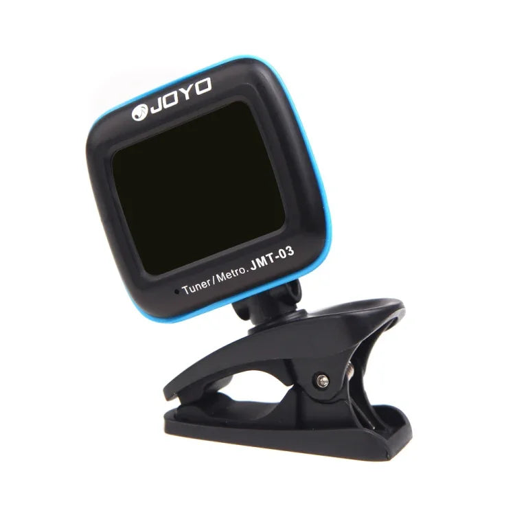 JOYO JMT-03 Afinador e Metrónomo Portátil com Clip para Guitarra, Suporta Modos de Afinação MIC e CLIP, Rotação de 360 Graus para Guitarra, Violino, Ukulele, JMT-03