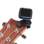 JOYO JMT-03 Afinador e Metrónomo Portátil com Clip para Guitarra, Suporta Modos de Afinação MIC e CLIP, Rotação de 360 Graus para Guitarra, Violino, Ukulele, JMT-03